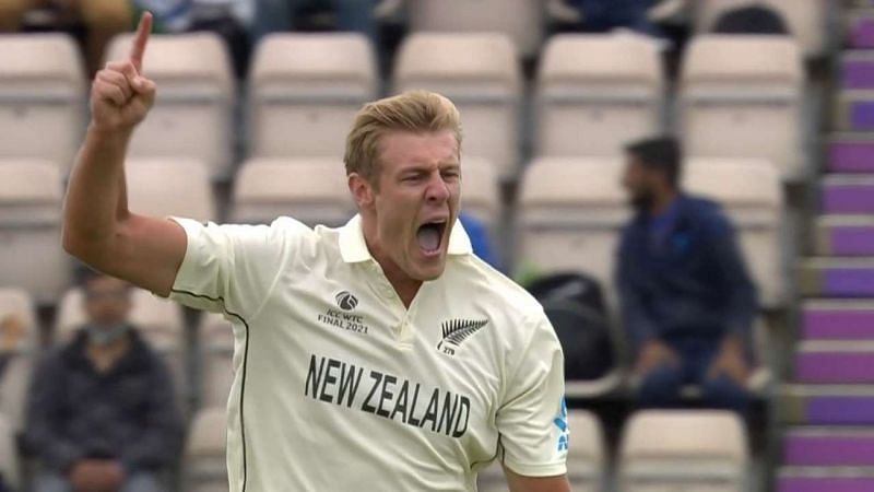 Kyle Jamieson picked up a fifer against India in the first innings