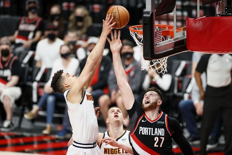 The Denver Nuggets and the Portland Trail Blazers will face off at Ball Arena on Tuesday