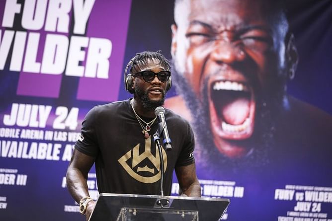 Deontay Wilder sends bizarre message to Tyson Fury ahead of their trilogy fight