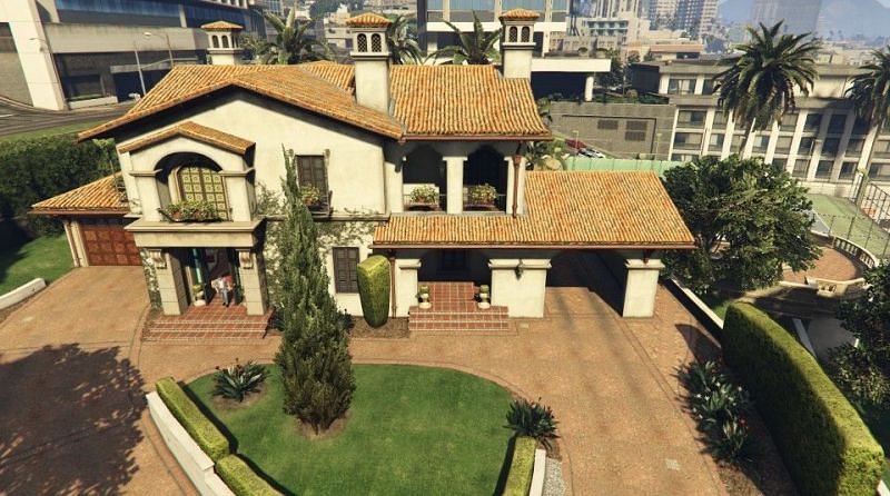 The De Santa Residence (Image via GTA Wiki)