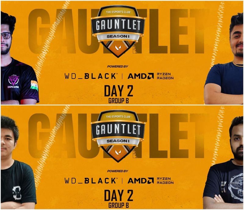 TEC Gauntlet Season 1 Day 2 Results (Image via TEC)