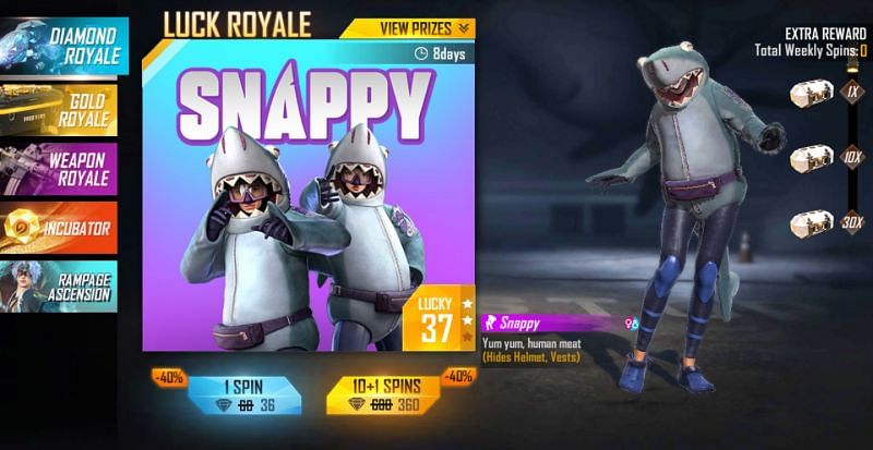 There&#039;s a 40% discount on the Diamond Royale today