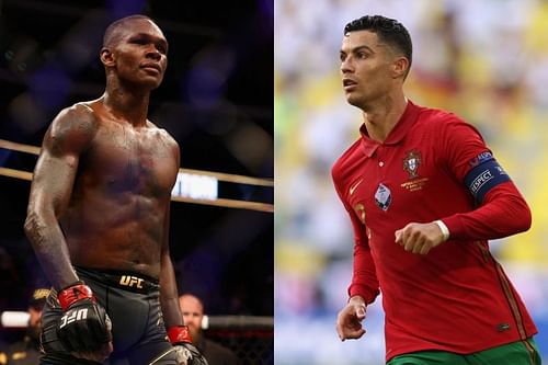 Fans draw a parallel between Israel Adesanya and Cristiano Ronaldo