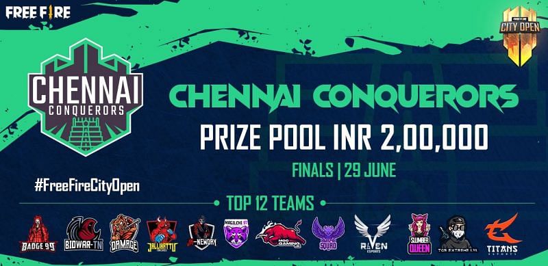 Free Fire City Open Chennai finals