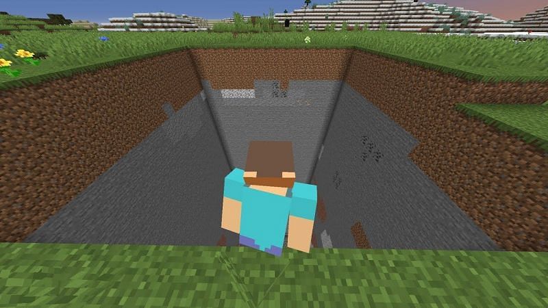 Chunks in Minecraft are critical to the mechanics of the game (Image via YouTube, GeorgeNotFound)