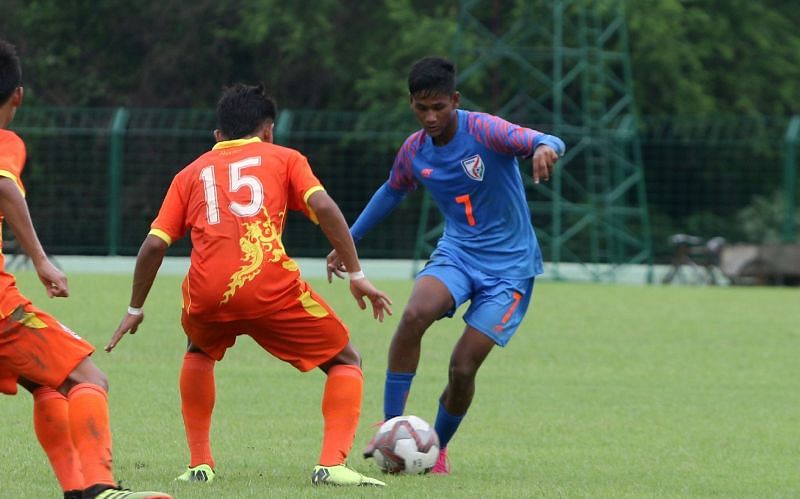 Subho&#039;s heroics in the youth leagues earned him a call up for the U17 National team.