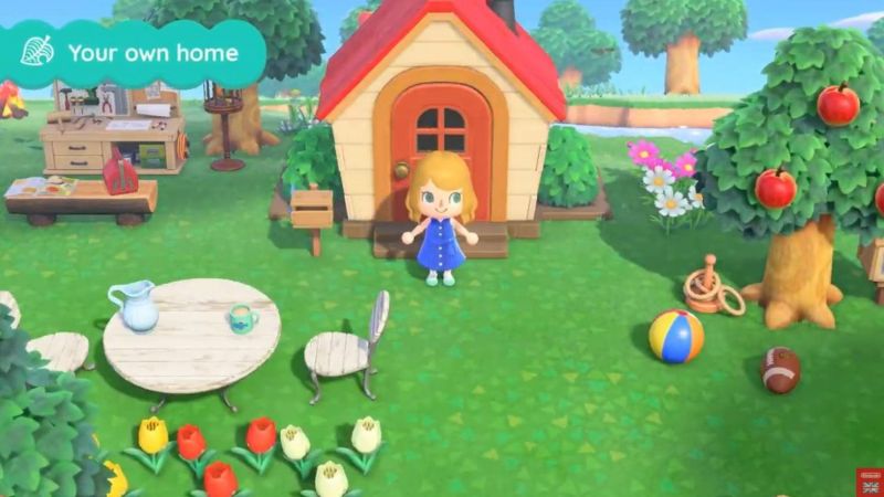 Houses in Animal Crossing: New Horizons (Image via USGamer)