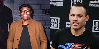 What time does the Anderson Silva vs Julio Cesar Chavez Jr. boxing match start?