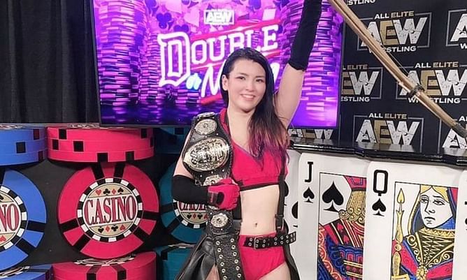 Photo: AEW star Hikaru Shida reveals stunning new look