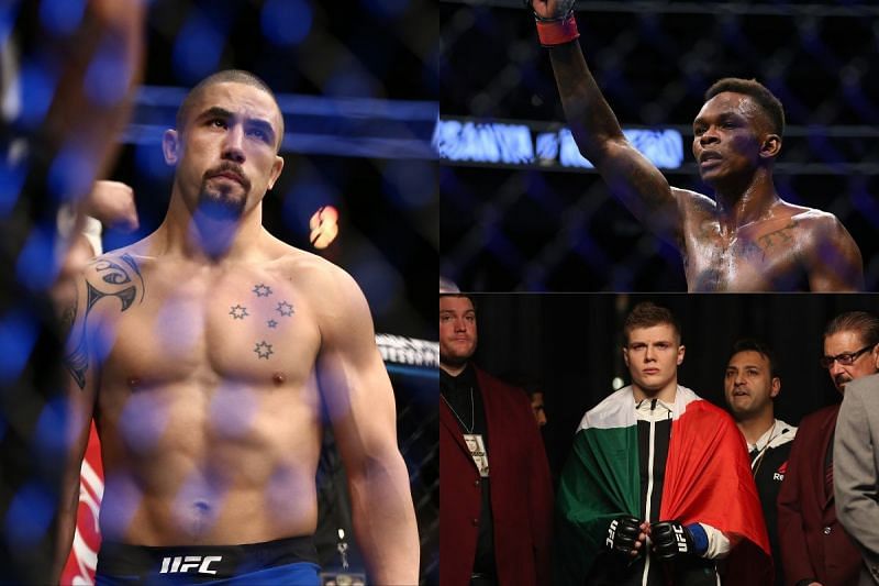 Will Rob Whittaker fight the winner of Israel Adesanya vs. Marvin Vettori II?