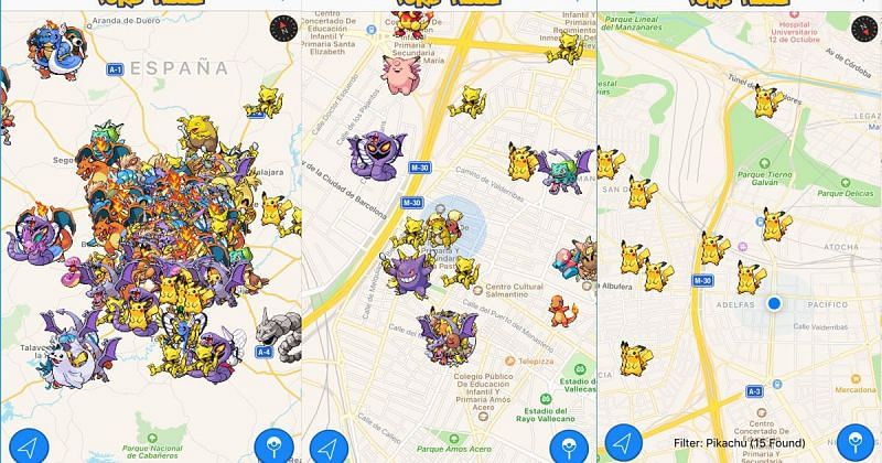 Pokemon GO Map Trackers Working In 2021 For The Big Hunt - SlashGear