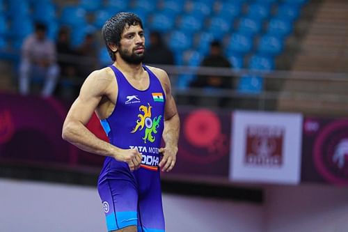 Ravi Dahiya has been seeded fourth in 57kg men's freestyle for the Tokyo Olympics. (©Twitter/WrestlingTV)