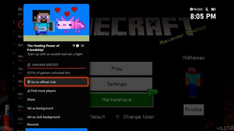 The Healing Power of Friendship Achievement in Minecraft 1.17 version ...