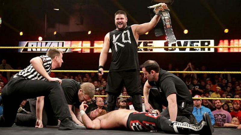 Kevin Owens defeated Sami Zayn to capture the NXT Championship for the first time at NXT TakeOver: Rival