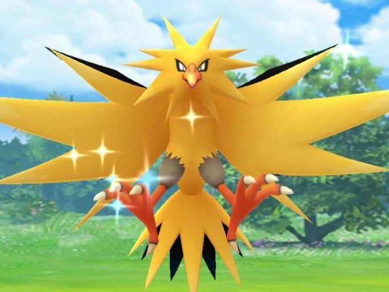 Pokémon Go Legendary Zapdos Galarian (Random CP)-1mil or 20K Stardust T r a  d e