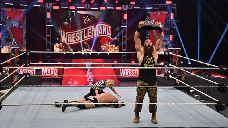 Braun Strowman captured his first and only WWE Universal Championship at WrestleMania 36 Night One by defeating Goldberg