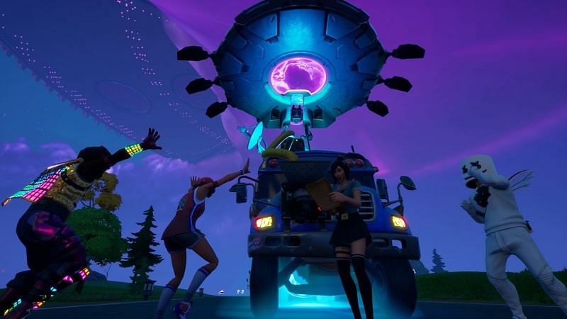 Fortnite is currently an out of this world experience (Image via Gughost7r)