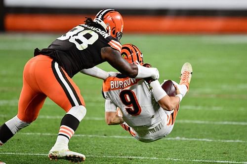 Sheldon Richardson taking down Joe Burrow