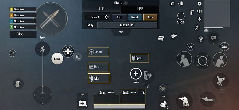 Battlegrounds Mobile India (BGMI) Best 3 Finger Claw layout Codes