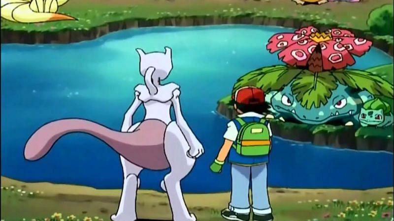 pokemon mewtwo and ash