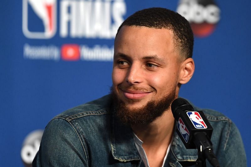 Stephen Curry with the Golden State Warriors