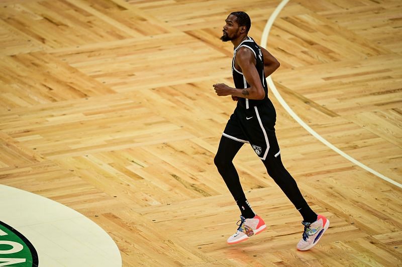 Kevin Durant #7 of the Brooklyn Nets.