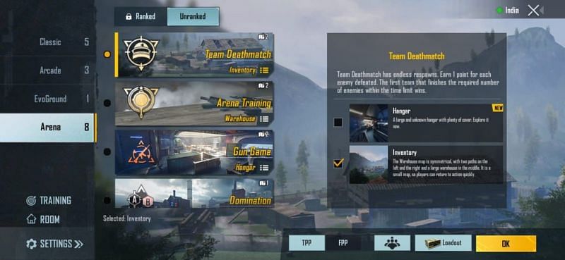 Gameplay modes in BGMI