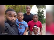 Tyron Woodley with kids