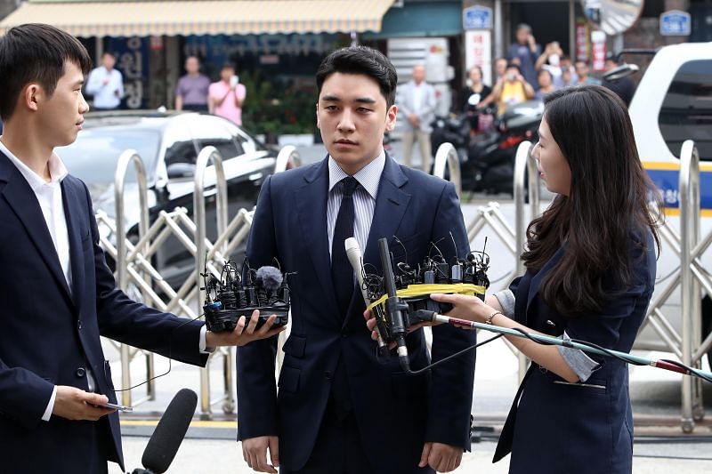K-pop Star Seungri appears in front of Seoul police for questioning over gambling overseas