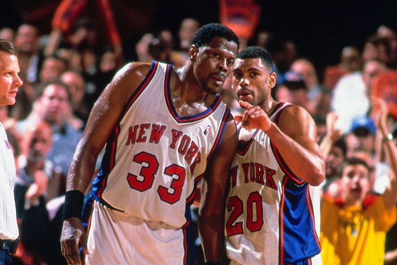 Patrick Ewing and Allan Houston.