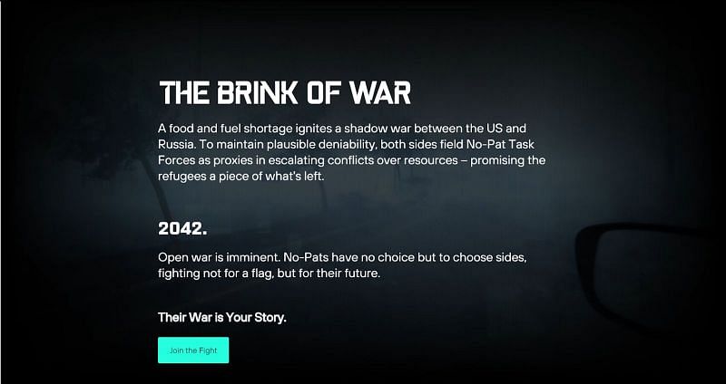 The Brink of War (Image by EA)