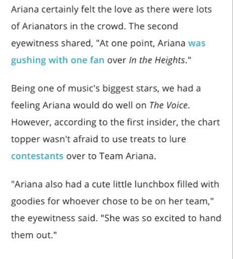 Ariana Grande&#039;s effort to bribe contestants was found &quot;cute&quot; by many (Image via Twitter)