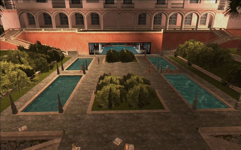 The back of the Vercetti Estate (Image via GTA Wiki)