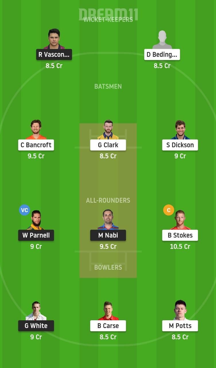 NOR vs DUR Dream11 Tips - T20 Blast