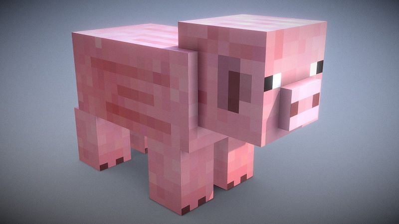 An extremely spiffy looking pig (Image via sketchfab)