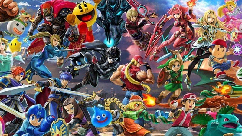 super smash bros characters