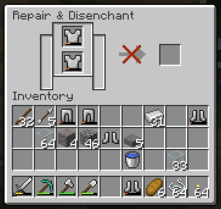 minecraft grindstone