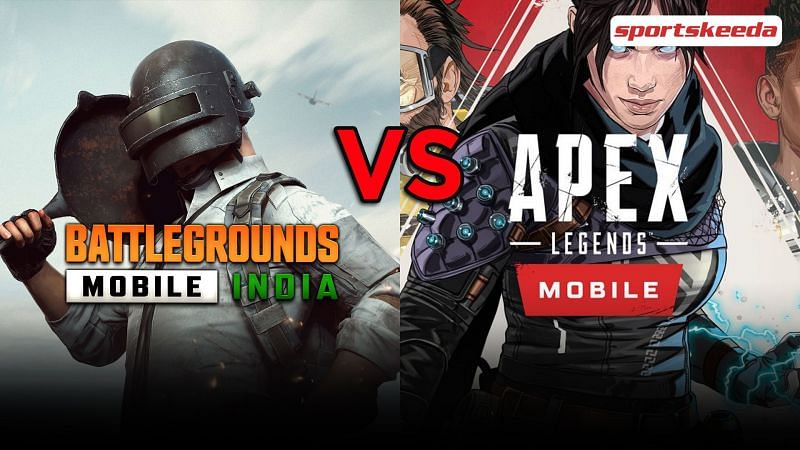 Battlegrounds Mobile India vs Apex Legends Mobile
