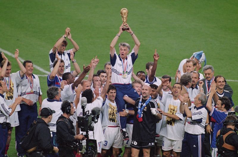 France win the 1998 FIFA World Cup Final