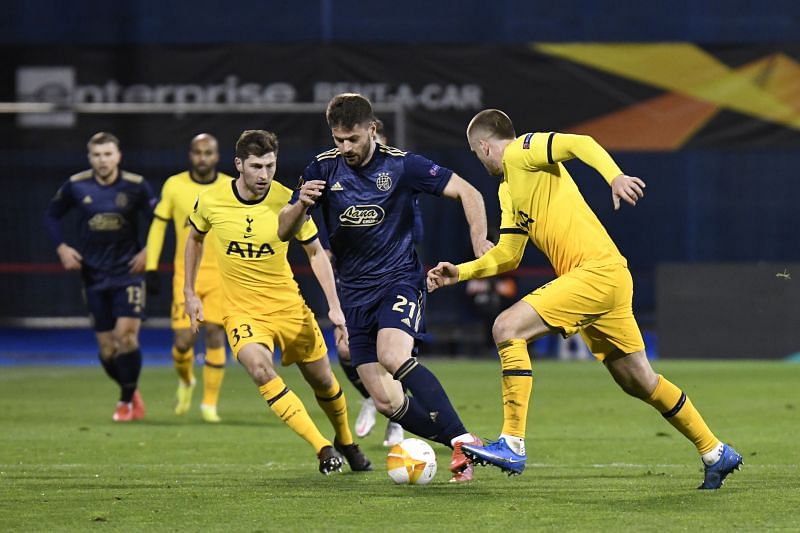 Bruno Petkovic played a key role as Dinamo Zagreb knocked out Tottenham Hotspur in the Europa League.