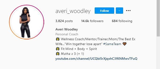 Averi Woodley&#039;s wife profession
