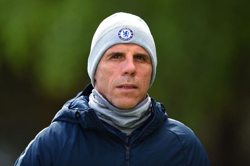 Chelsea legend Gianfranco Zola. (Photo by Harriet Lander/Getty Images)