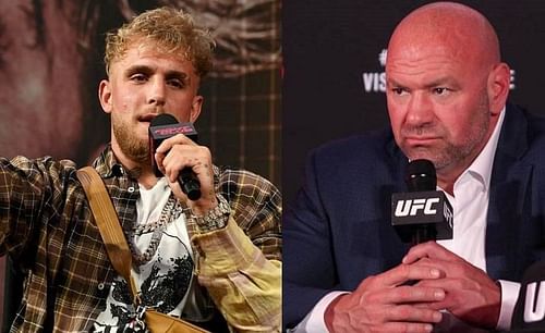 Jake Paul and Dana White