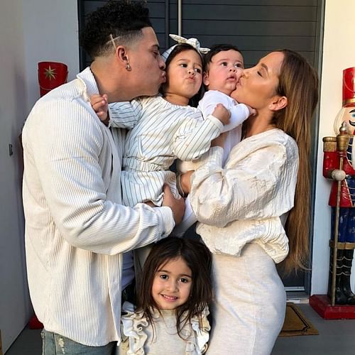 Austin McBroom with his family [Image Credits: Austin McBroom's Instagram]