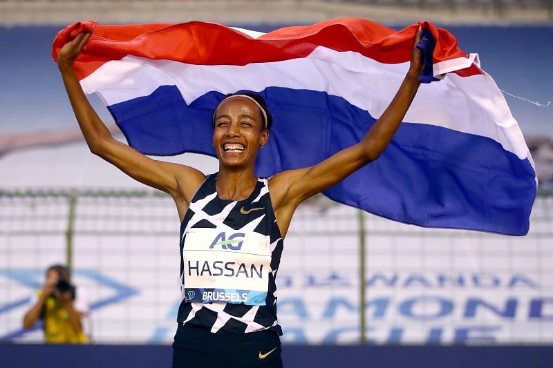 Sifan Hassan will try her best to fly the Netherlands flag when she takes the field on Thursday (Photo by Dean Mouhtaropoulos/Getty Images)