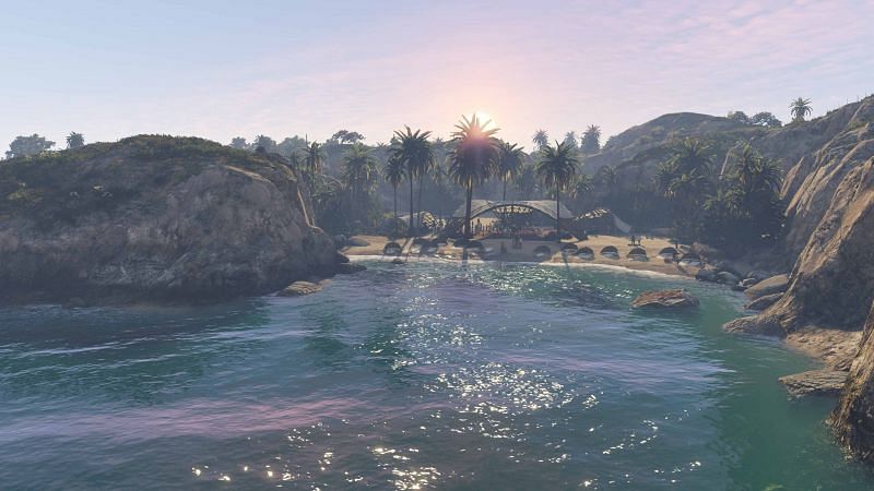 Cayo Perico isn&#039;t that big, but it&#039;s still good (Image via GTA Wiki)