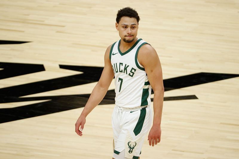 Bryn Forbes with the Milwaukee Bucks