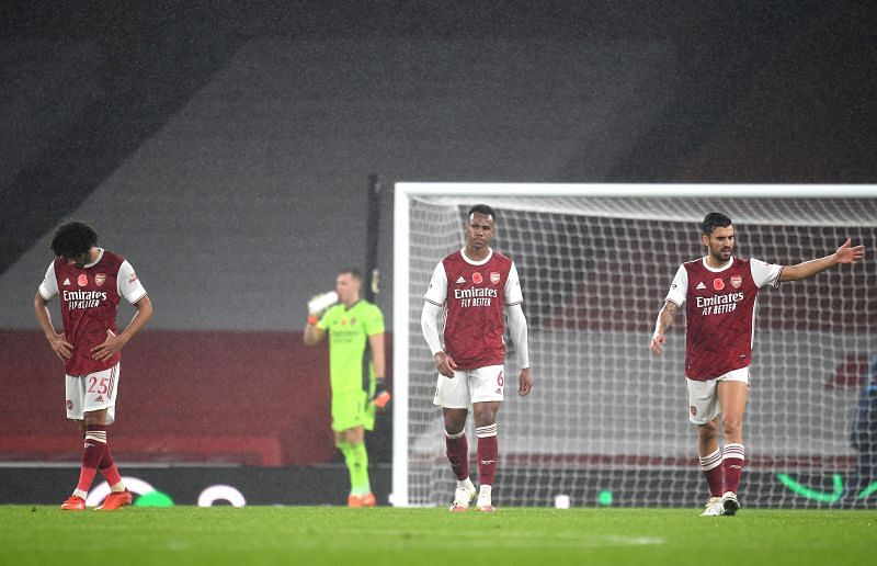 It has been a disappointing season for Arsenal. (Photo by Andy Rain - Pool/Getty Images)