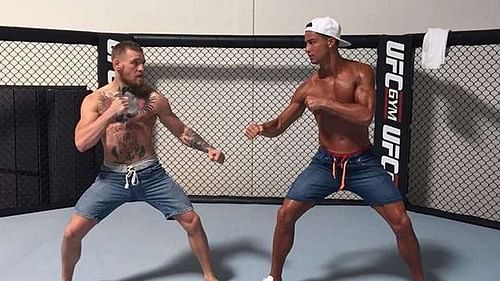 Conor McGregor and Cristiano Ronaldo