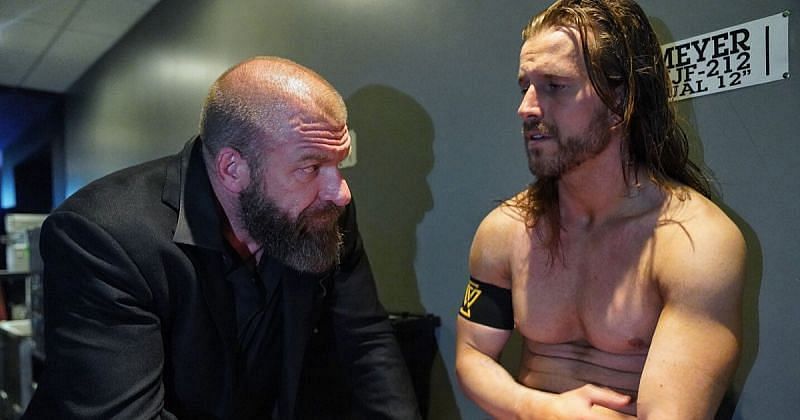 Triple H and Adam Cole